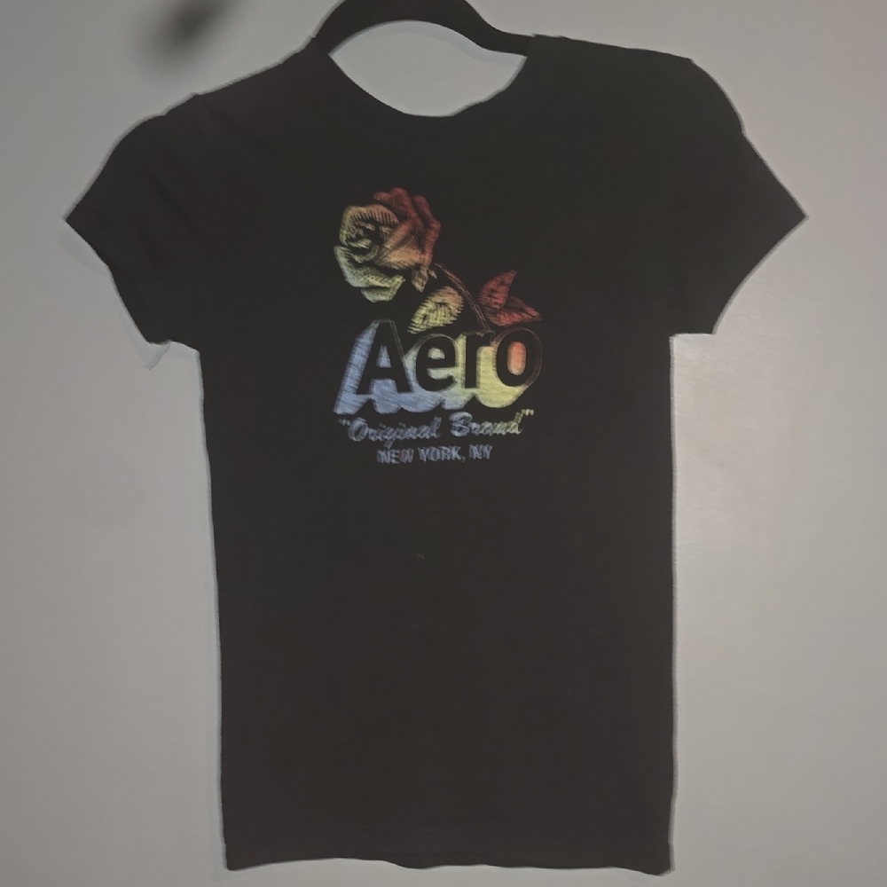Aeropostale Black Tee